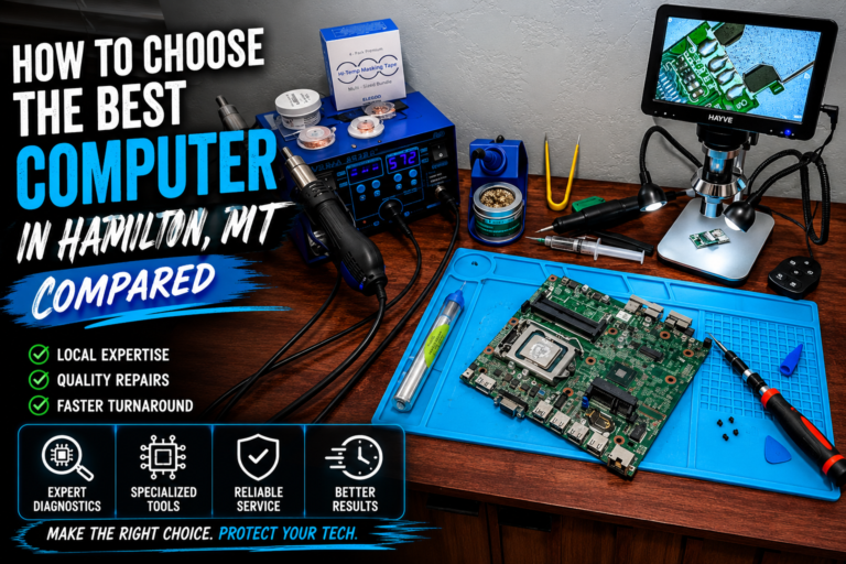 How to Choose the Best Computer Repair in Hamilton, MT (Compared)