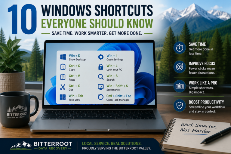10 Windows Shortcuts Everyone Should Know