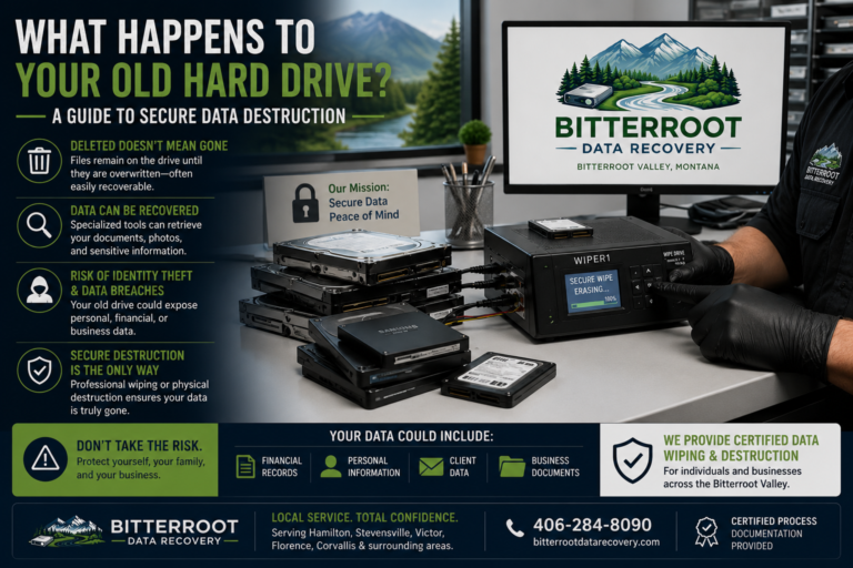 What Happens to Your Old Hard Drive? A Guide to Secure Data Destruction