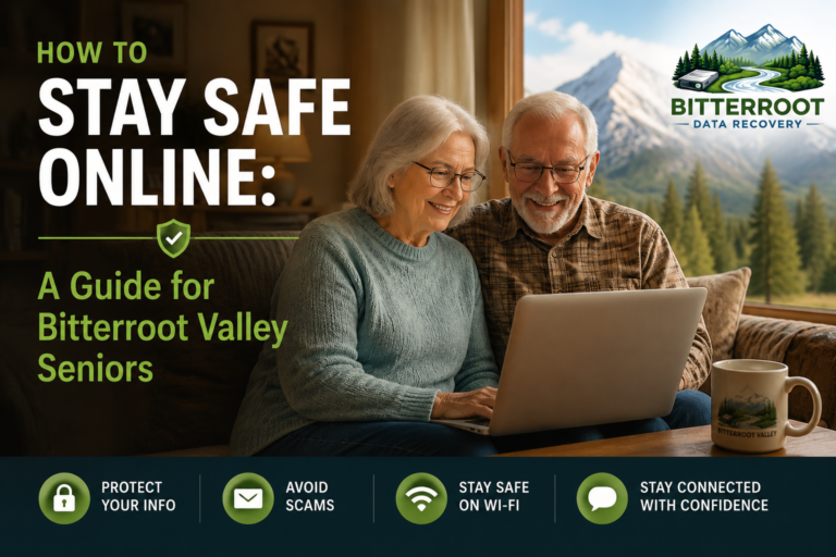 How to Stay Safe Online: A Guide for Bitterroot Valley Seniors